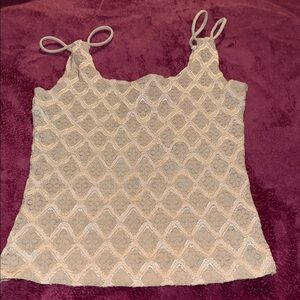 Elegant Lace Camisole in Cream